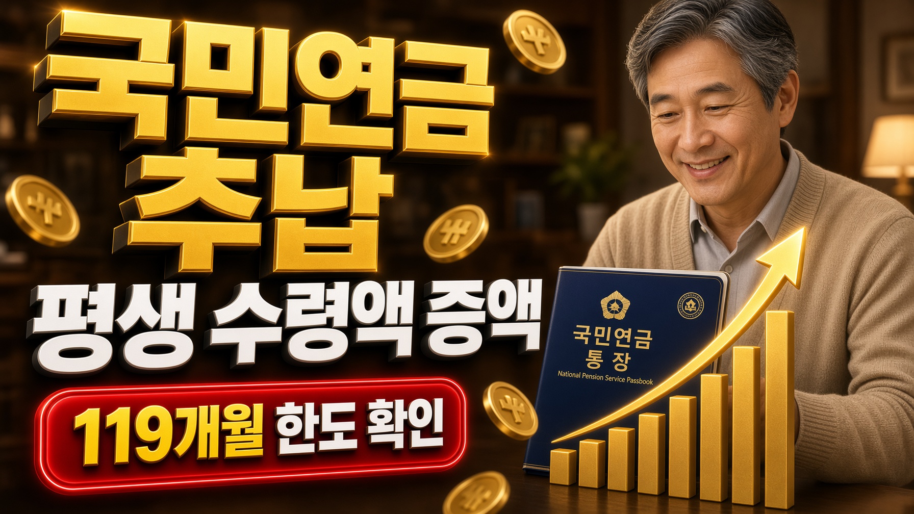 국민연금 추납 추후납부 신청 자격 및 기간 인정으로 수령액 늘리는 법